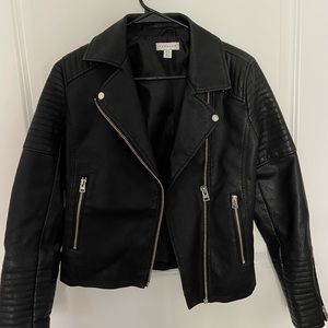 Top Shop Faux Leather Jacket
